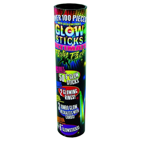 Ultimate Glow Stick Party Pack 50+ Glow Sticks